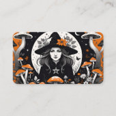 Blank Witch Oracle-Kaarten Visitekaartje (Voorkant)