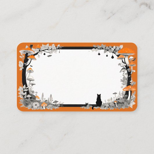 Blank Witch Oracle-Kaarten Visitekaartje (Achterkant)