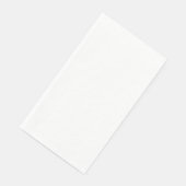 Blank witte bruiloft servet (Hoek)