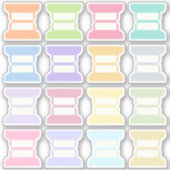 Blank Writable Index Tabs Journal Divider Foldable Sticker (Voorkant)