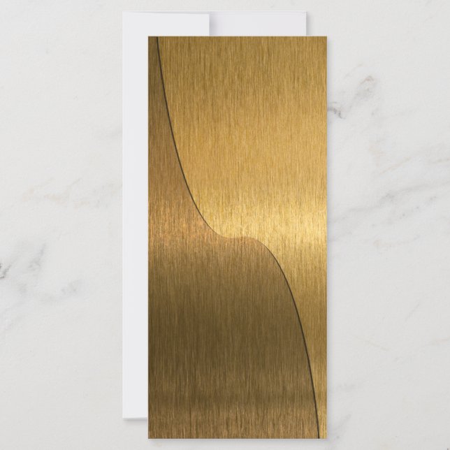 Blank Yin Yang Gold Rack-Kaarten (Voorkant)