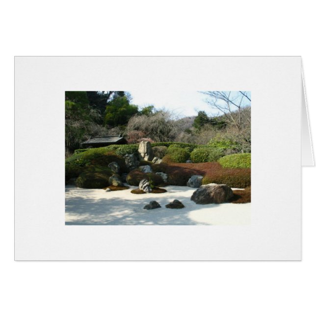 Blank Zen Garden Card-1 (Voorkant Horizontaal)