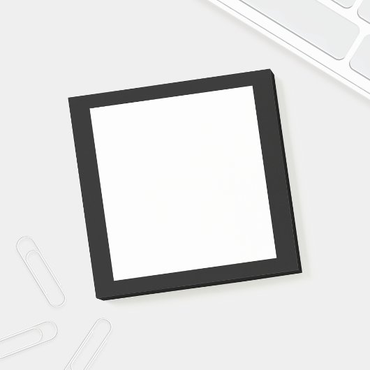 Blank Zwart-wit Post-it® Notes