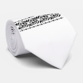 blanke en zwarte vader van het stropdas van de Bri (Opgerold)