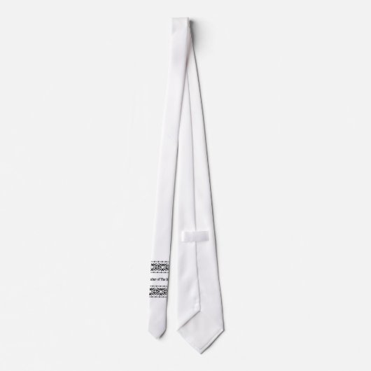 blanke en zwarte vader van het stropdas van de Bri (Achterkant)