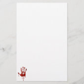 Blanke hand briefpapier (Voorkant)