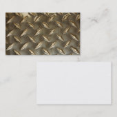 Blanke Metallic Uitstraling Visitekaartjes (Voorkant / Achterkant)