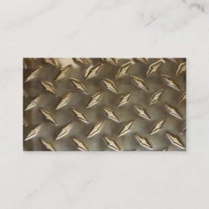 Blanke Metallic Uitstraling Visitekaartjes