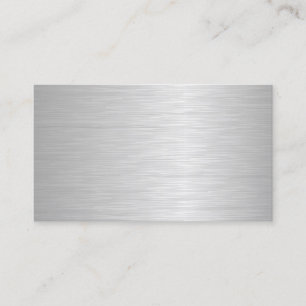 Blanke Metallic Uitziende Zakelijke Kaarten Tweezi Visitekaartje