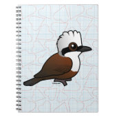 Blanke Witkreukvogel Notitieboek (Voorkant)