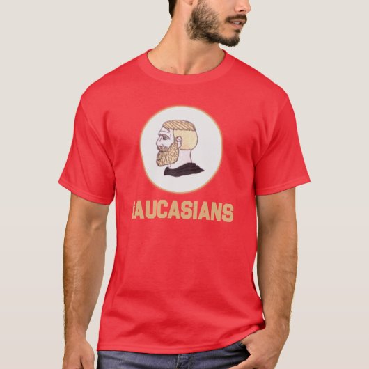 Blanken T-shirt (Voorkant)