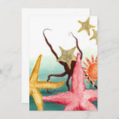 Blanken van het reddingspakket van de Starfish Kaart (Voorkant / Achterkant)