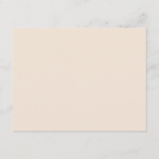 Blanken voor baby. Eenvoudige minimalistische roze Advieskaart (Achterkant)