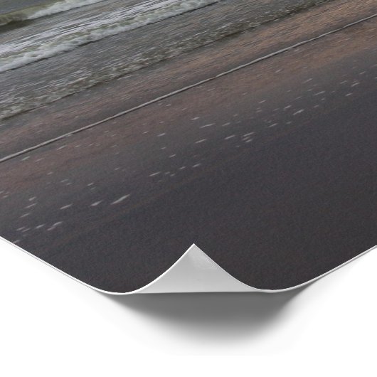 Blankenberge sunset, Belgische kust Poster (Hoek)