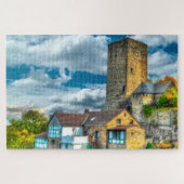 Blankenstein Castle Duitsland. Legpuzzel (Horizontaal)