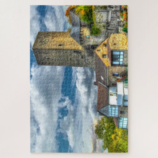 Blankenstein Castle Duitsland. Legpuzzel (Verticaal)