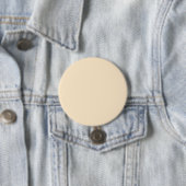 Blankerende amandel (vaste kleur) ronde button 7,6 cm (In situ)