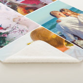 Blanket 4 Sjabloon met fotoselectie Sherpa Deken (3/4)