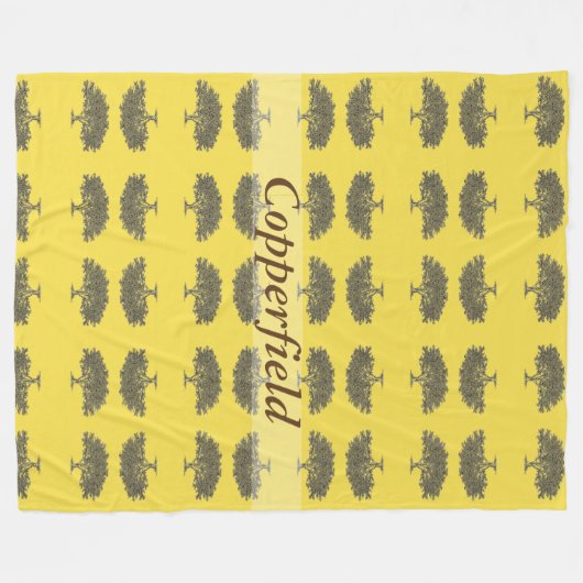 Blanket - Family Orchard Fleece Deken (Voorkant (Horizontaal))