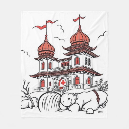 Blanket Fleece Deken (Voorkant)