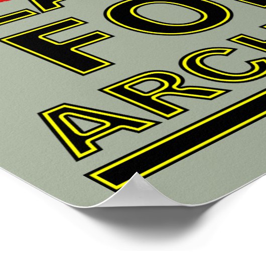 Blanket Fort Architect Funny Poster Sign. (Hoek)