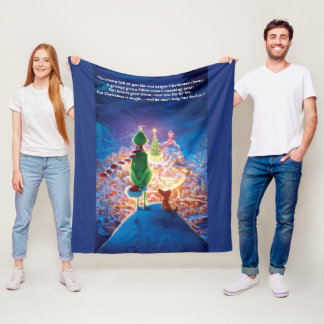 Blanket - Grinch Fleece Deken