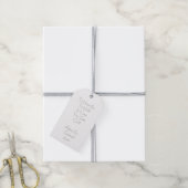 Blanket Label Wedding Favor Cadeaulabel (Met Touw)