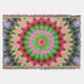 Blanket Mandala rond patroon kaleidoscoop Deken (Voorkant)