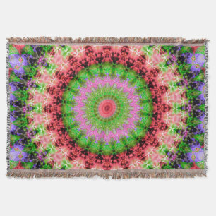 Blanket Mandala rond patroon kaleidoscoop Deken