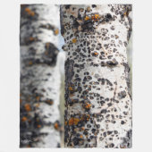 Blanket met boomgaard fleece deken (Voorkant)