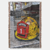 Blanket met brandweermand deken (Voorkant Verticaal)