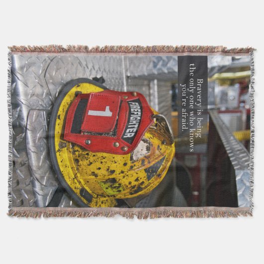 Blanket met brandweermand deken (Voorkant)