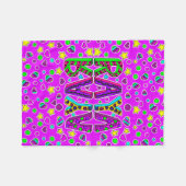 Blanket met de naam Raya Fleece Deken (Voorkant (Horizontaal))