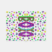 Blanket met de naam Raya Fleece Deken (Voorkant (Horizontaal))