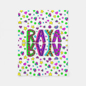 Blanket met de naam Raya Fleece Deken (Voorkant)
