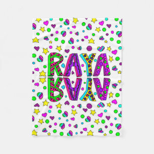 Blanket met de naam Raya Fleece Deken