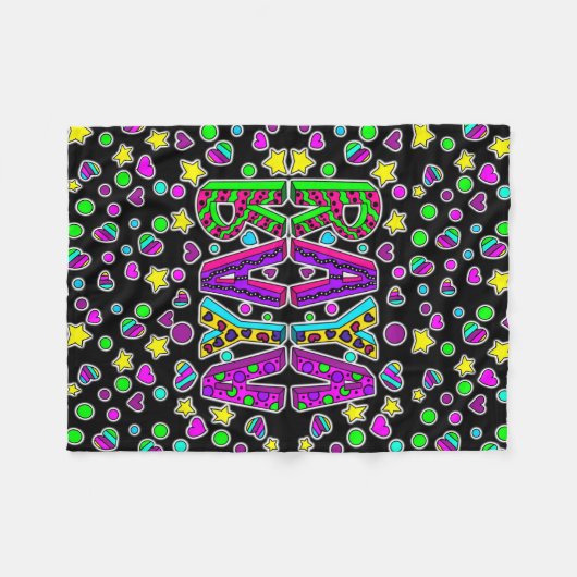 Blanket met de naam Raya Fleece Deken (Voorkant (Horizontaal))