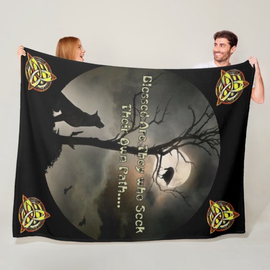 Blanket met een zachte pad, fleece deken (In situ)