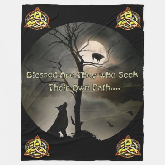 Blanket met een zachte pad, fleece deken (Voorkant)