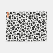 Blanket met geblazen gamepatroon fleece deken (Voorkant (Horizontaal))