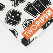 Blanket met geblazen gamepatroon fleece deken (Hoek)