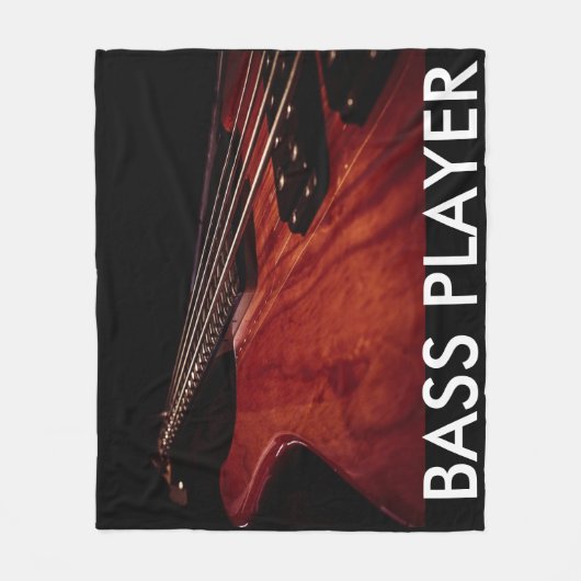 Blanket met Guitar Fleece Deken (Voorkant)