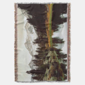 Blanket met mountaingordelstructuur deken (Voorkant Verticaal)