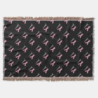 Blanket met schroefborstkanker deken