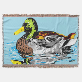 Blanket met schroefdraad / Duck in een Pond Deken