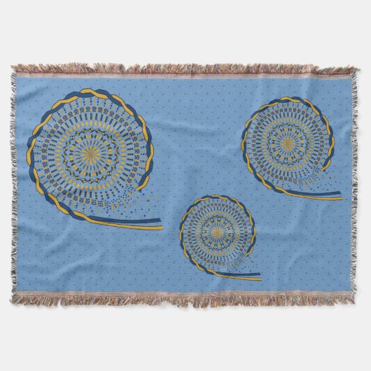 Blanket met schroefdraad ontrafelen deken (Voorkant)
