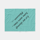 Blanket op maat fleece deken (Voorkant (Horizontaal))