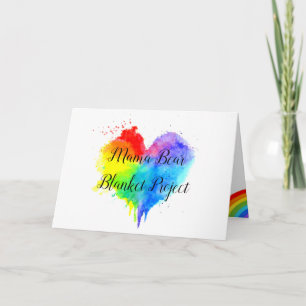 Blanket Project Folded Note Card Notitiekaartje