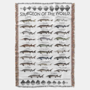 BLANKET - STURGEON VAN HET WERELDWIJDE POSTER - EE DEKEN