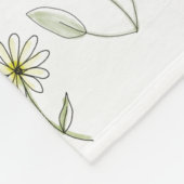 Blanket - Summer Leaves Fleece Deken (Hoek)